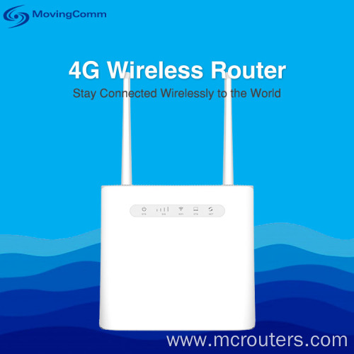 VoLTE Battery 4G LTE FDD/TDD 2.4GHz WIFI Router